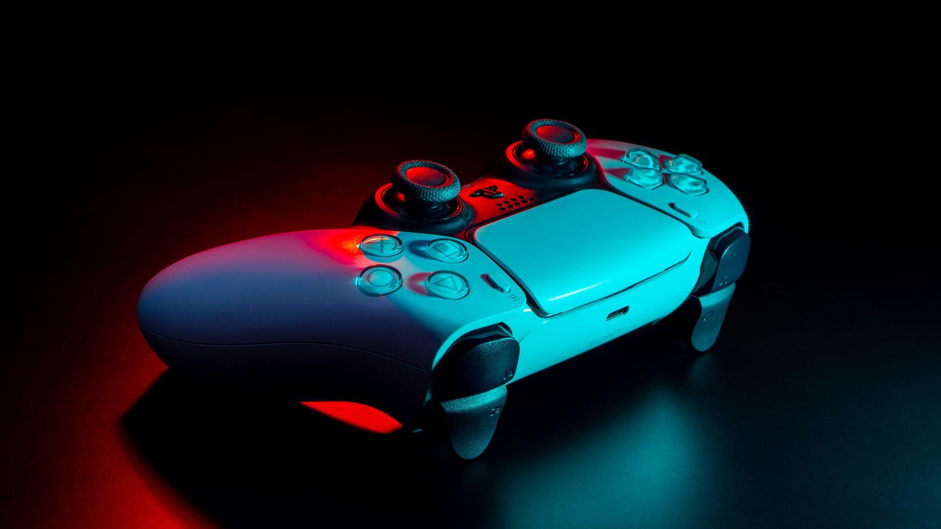PS5 DualSense Controller mit Hall-Effect-Umbau